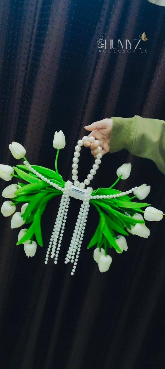 Turkey style luxury pearl Tulips Bouquet