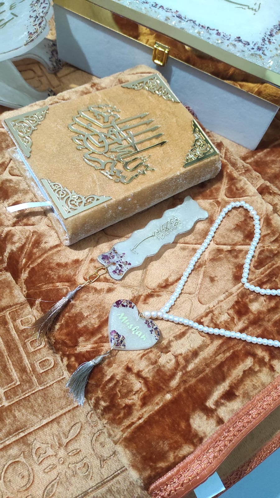 Rose Gold Luxury Quran Set